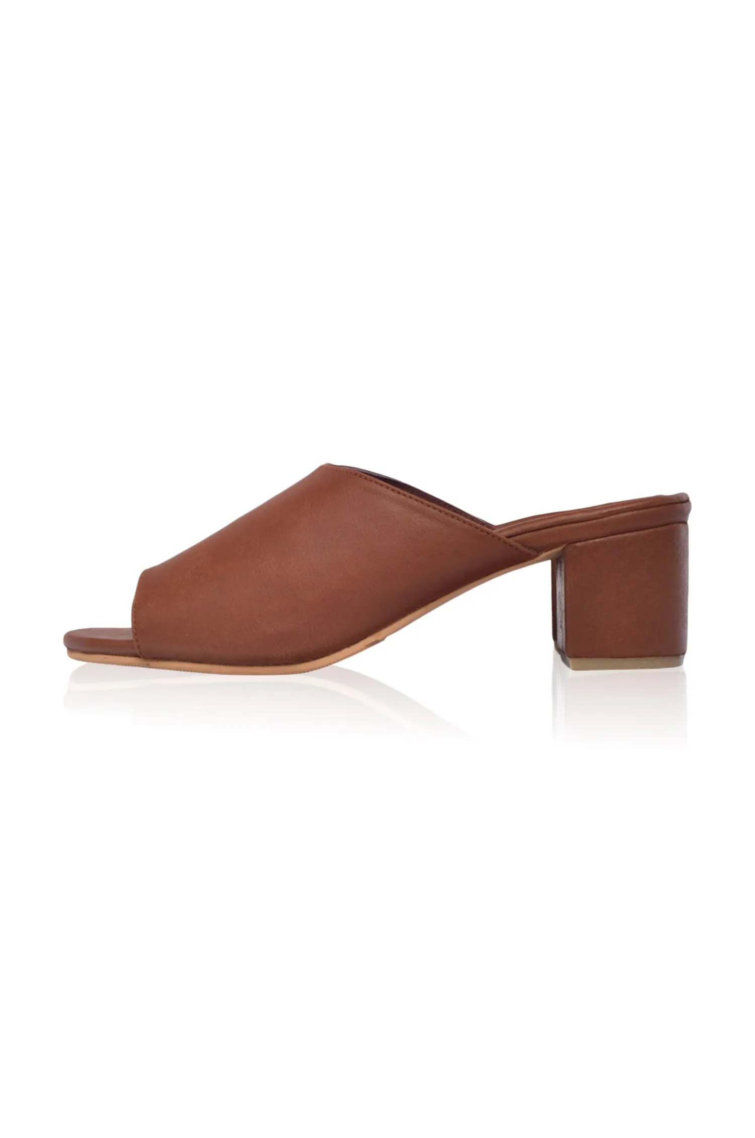 Stella Leather Mules (Sz. 8)