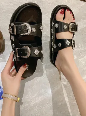 Tina Double Buckle Sandal