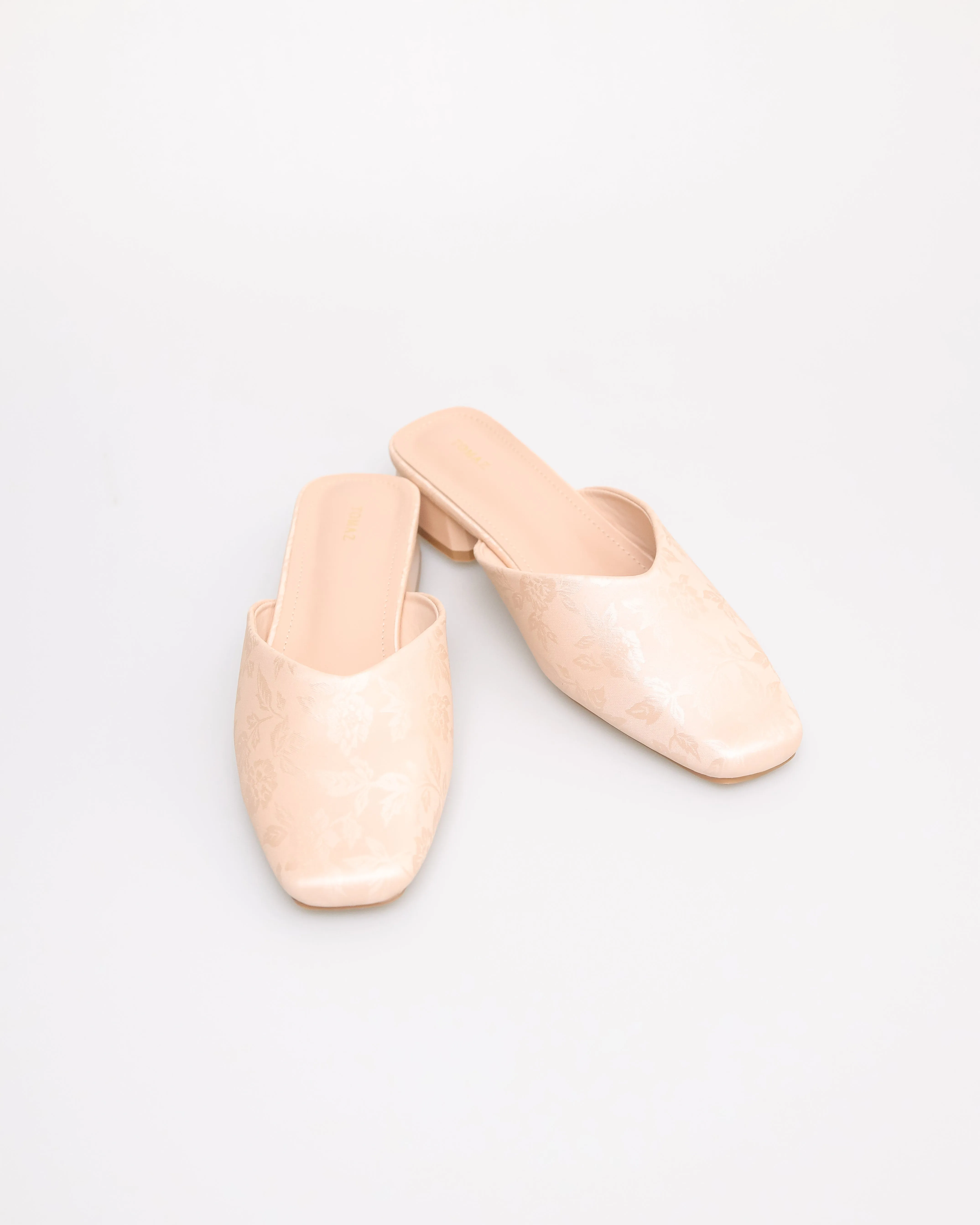Tomaz NN458 Ladies Flowery Mules