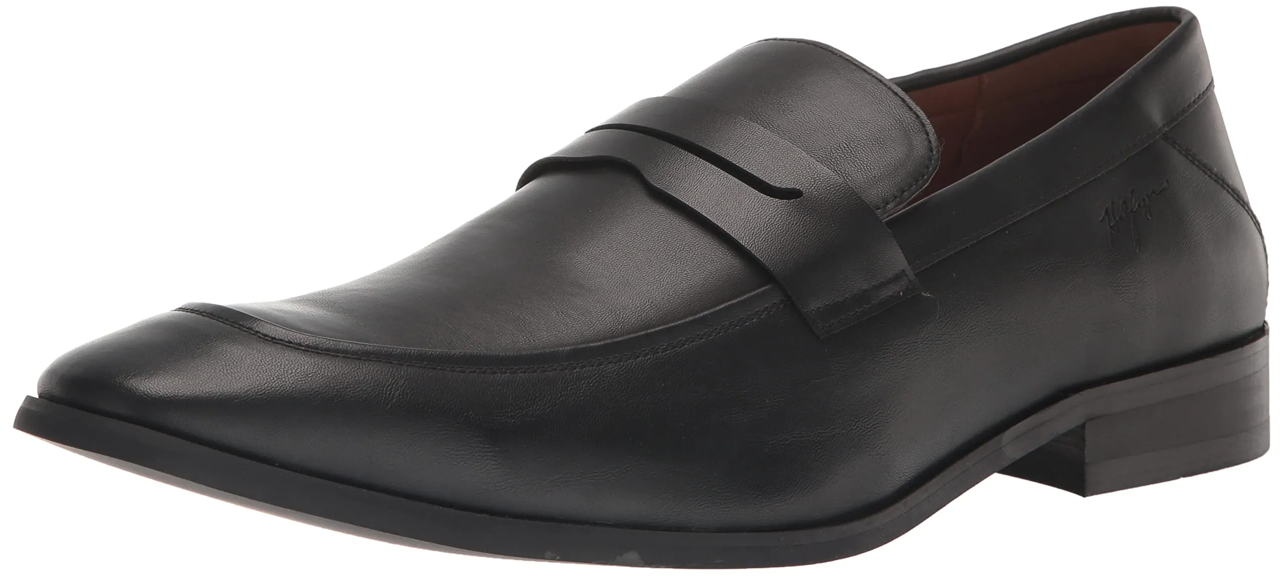 Tommy Hilfiger Men's Black Simol Penny Loafers