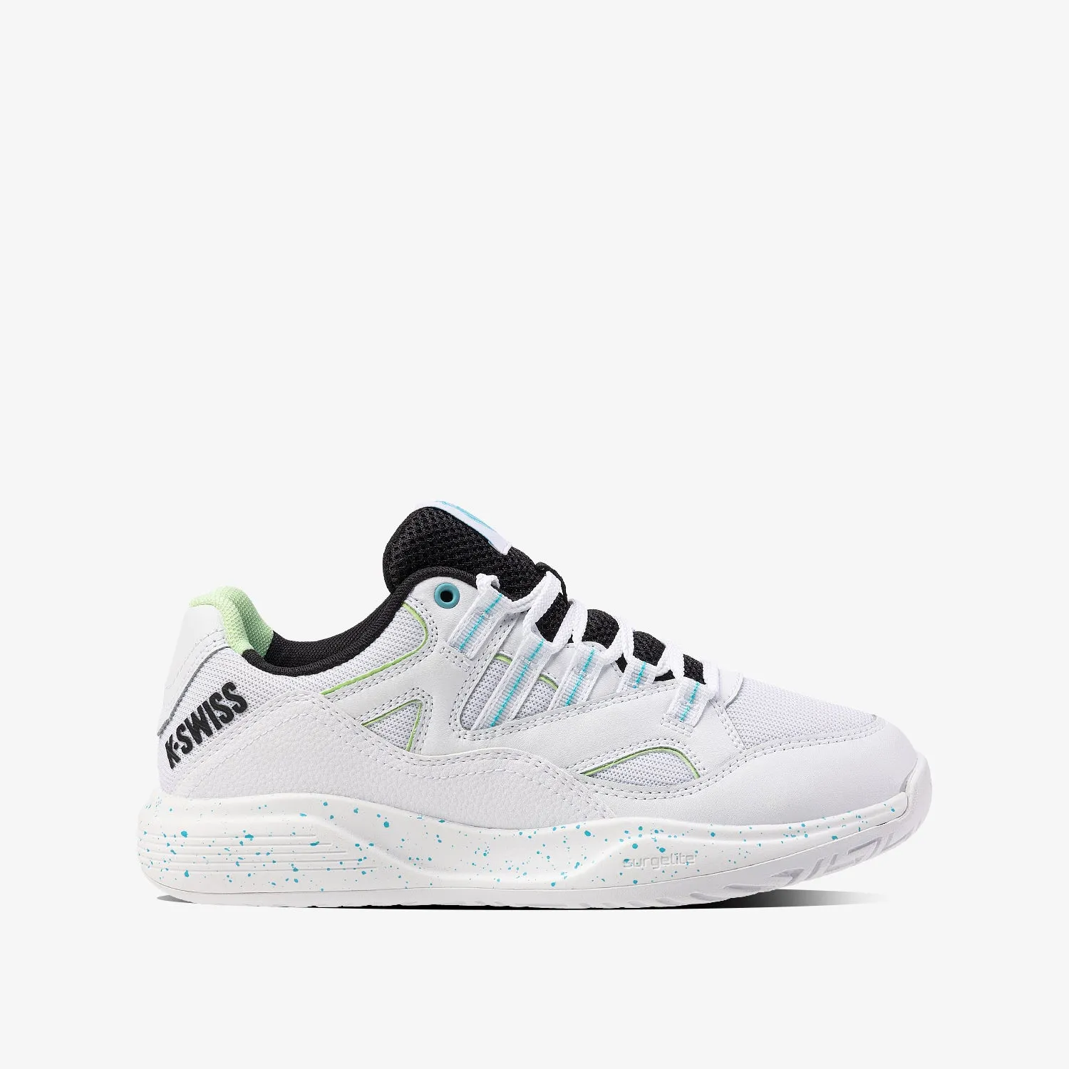 Tura Team Women's Shoes - White/Paradise Green/Black
