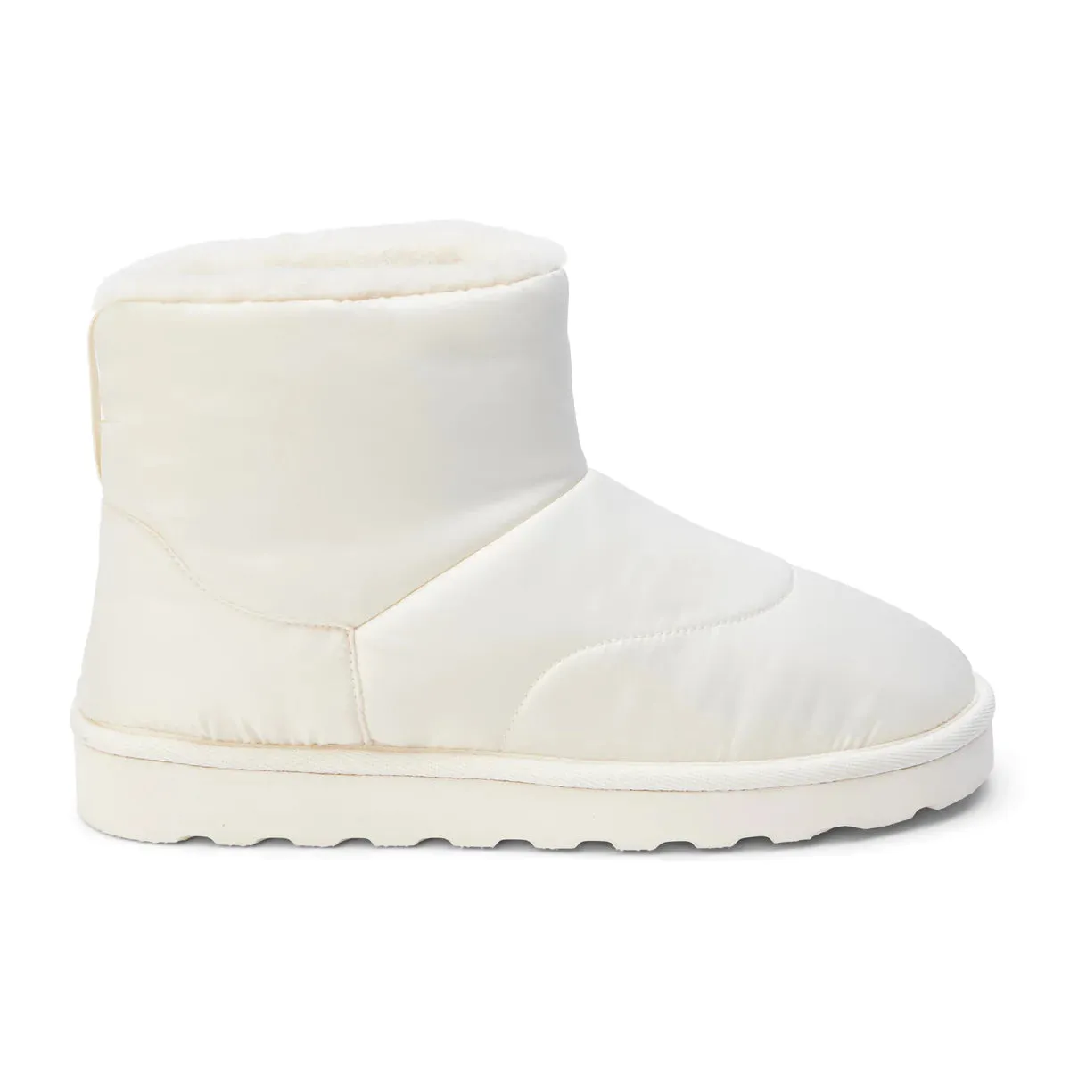 Vail Puffer Slip On Boot - Ivory