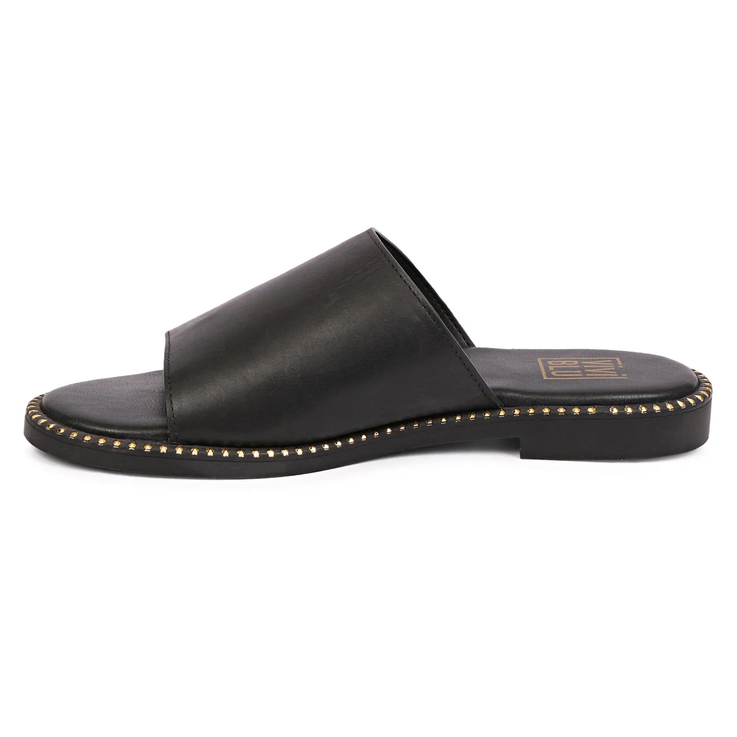 Vivi Blu - Kalina Flats Footwear - Black