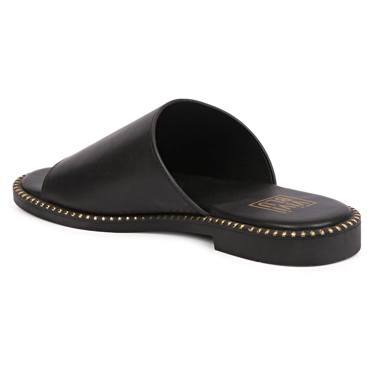 Vivi Blu - Kalina Flats Footwear - Black