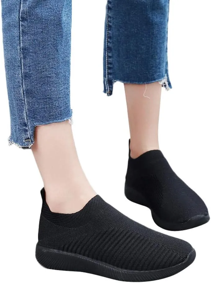 Women's Fashion Sneaker Non Slip Breathable Lightweight Comfortable Lace Up Men Running Shoes Christmas Loafers Women Glitter Sneakers for Women