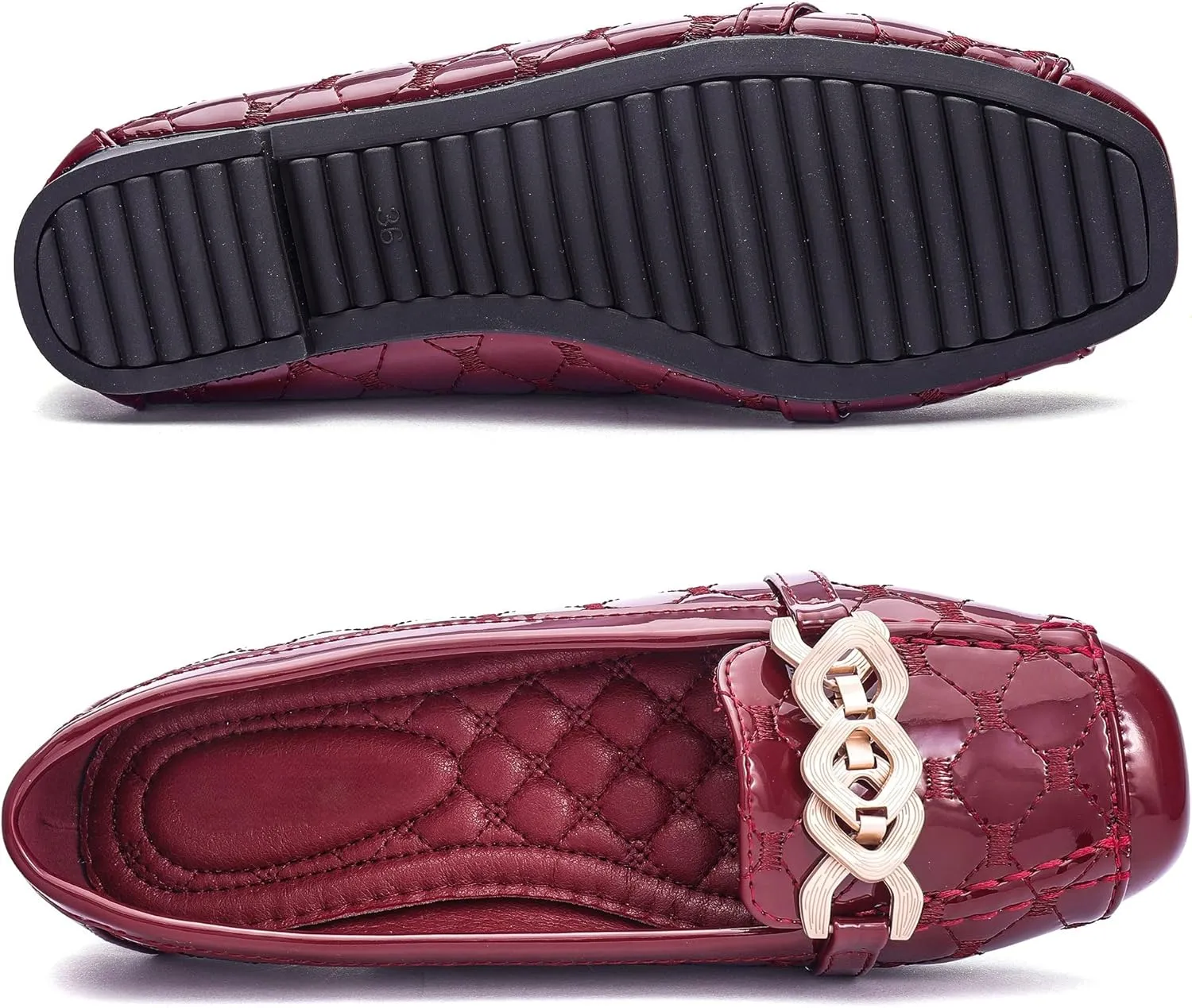 Women's Loafers Flats Casual Comfort Ladies Walking Shoes Moccasin Penny Loafers Slip On Work Shoes