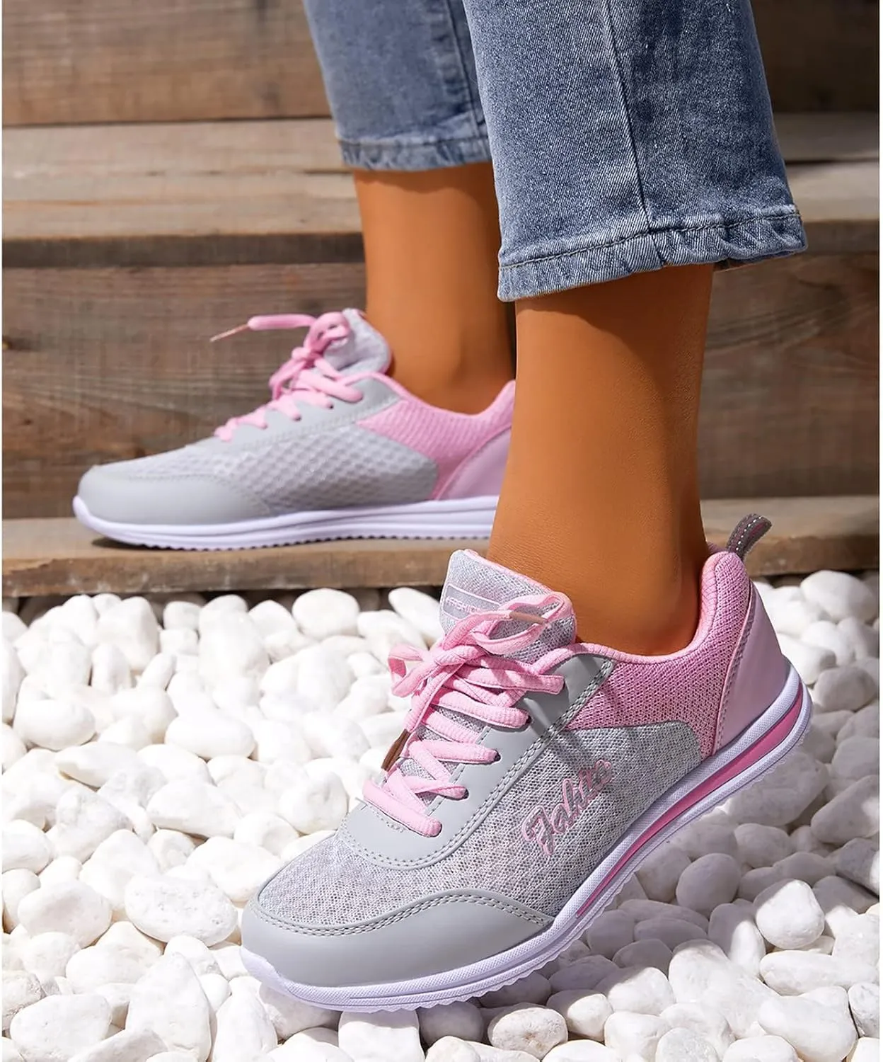 Womens White Platform Sneakers High Top Platform Shoes Fashion Canvas Walking Shoes Women Slide On Loafers Women Shoes Men's Slip On Sneakers